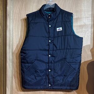 Penfield Men's Navy Quilted Vest